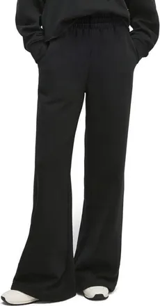 Favorite Daughter The Collegiate Flare Sweatpants in Black at Nordstrom, Size Small