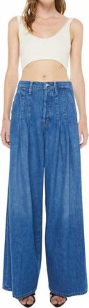 Mother Pleaty Pouty Skimp Jeans In Big Tipper