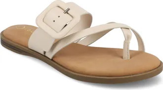 Journee Collection Women & apos;s Layra Flat Sandals
