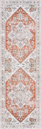 Safavieh Alfombra poli&eacute;ster avorio/ruggine 76 x 244 cm