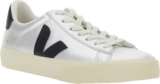 Veja Unisex Sneakers Campo Metallic Leather Organic Traced Trainers