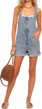 Heartloom Destiny Denim Overalls In Ocean