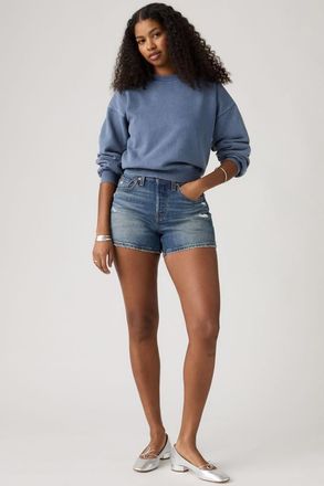 Levi's Shorts 501 Curve - Mujer - 23 - Lavado oscuro / Happy Vibes