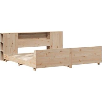vidaXL Vidaxl - Estructura De Cama Sin Colch&oacute;n Madera Maciza De Pino 180x200 Cm