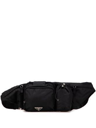 Prada 2013-2025 Tessuto Multi Pocket belt bag - unisex - Nylon - One Size - Black