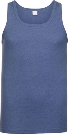 Isa Muscleshirt ISA BODYWEAR Athletshirt, Herren, Gr. 5XL, jeansmeliert, Obermaterial: 100% Baumwolle CO., Shirts Muscleshirt