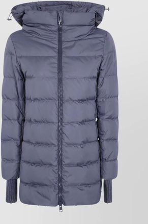 Herno quilted parka coat