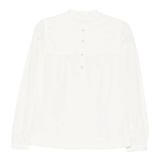 A.P.C. Blouses, female, White, Size: XS Babydoll Blouse