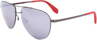 adidas Adidas Unisex 58mm Shiny Gunmetal Sunglasses