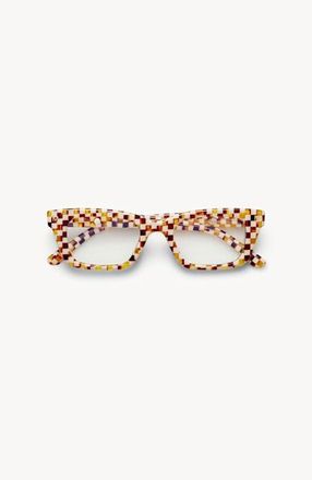 Machete Jewelry Ruby Optical Blue Light Frames in Tortoise Checker at Nordstrom
