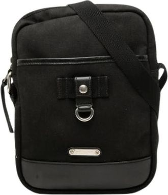 Saint Laurent Vintage, unisex, Zwart, ONE Size, Leer, Pre-owned Vintage Shoulder Bag