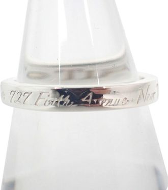 Tiffany & Co. Sterling Silver 925 Band Ring (Pre-Owned)