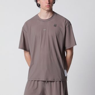 SATISFY T-shirt Space-O color Falcon in micro jersey traforato