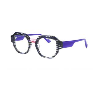 Face &agrave; Face Glasses, unisex, Blue, Size: 48 MM Framed 2 Eyeglasses