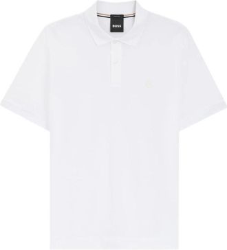 HUGO BOSS Polo MC Parris - Heren - Polos - Wit - XL - Tops