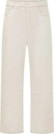Ami White Mid Rise Jeans