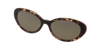 Sting AGST334 Clip-On Only Polarized 878P Mens Sunglasses Tortoiseshell Size 53