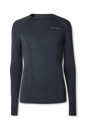 Falke Printed Virgin Wool-Blend Ski Base Layer