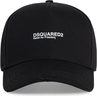 Dsquared2 Cappello da baseball Rebels - Nero