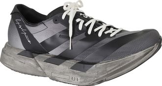 Yohji Yamamoto Sculpted Sole Sneakers With Tubular Laces And Logo Detail