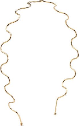 Lelet NY Nico Glossy Headband in Gold at Nordstrom