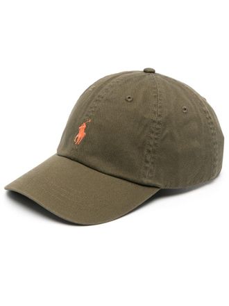 Polo Ralph Lauren Pet met geborduurd logo - Groen