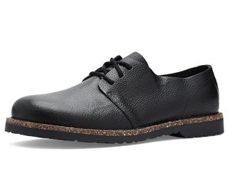 Birkenstock Uppsala Low Lace Up - Leather Mens Shoes Black : EU 43 (US Mens 10-10.5) M