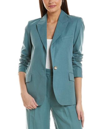 BA&SH Ba&Sh Gayne Linen-Blend Blazer