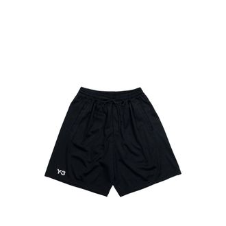 Yohji Yamamoto Logo Drawstring Shorts
