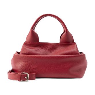 Max Mara Handbags, female, Red, Size: ONE SIZE Mmlegrege Top-Handle Tote