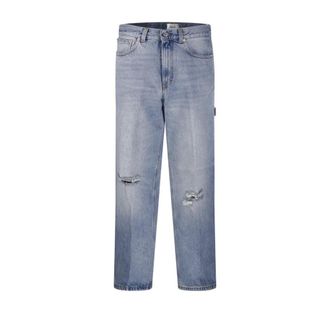 Haikure Heren, Jeans, Blauw, Maat: W33 Katoen