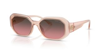 Michael Kors Siesta Key Brown Rose Gradient Geometric Ladies Sunglasses MK2240U 344911 54