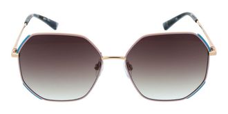 Bulget BG3325 05A Mens Sunglasses Gold Size 58