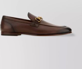 Gucci leather loafers