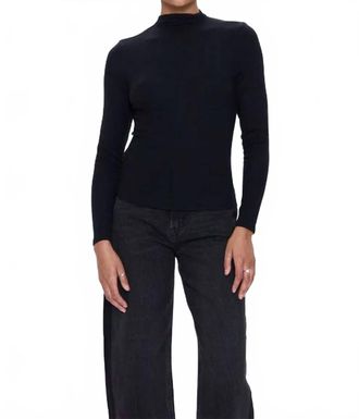 Pistola Denim Dara Top In Noir
