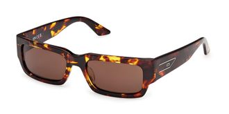 GCDS GD0068 52E Mens Sunglasses Tortoiseshell Size 53