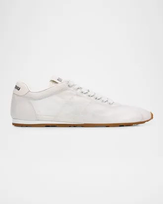 Miu Miu Mesh Retro Runner Sneakers