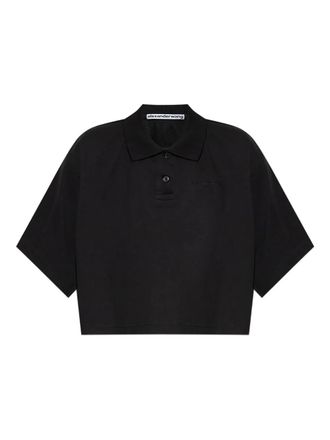 Alexander Wang Poloshirt met korte mouwen - Zwart