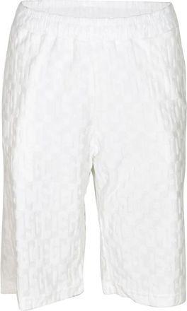 GCDS Gcds, Korte Broeken, Heren, Wit, L, Casual Shorts