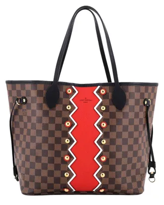 Louis Vuitton Neverfull Nm Limited Edition Damier Karakoram Mm (Authentic Pre- Loved)