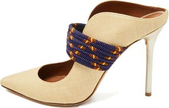 Malone Souliers Pumps in rafia - Toni neutri