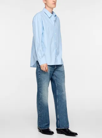 Sunflower Mens Vertical stripes poplin shirt