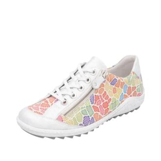 Rieker Womens Liv 02 Sneaker In Ice/multicolor