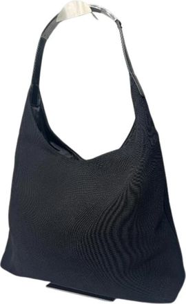 Gucci Pre-owned Shoulder Bag - Dames - Vintage Schoudertas - Zwart - ONE Size - Leer - Vintage