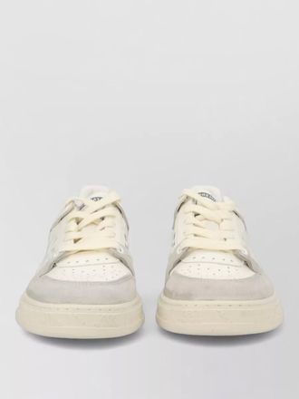 Premiata leather low-top sneakers