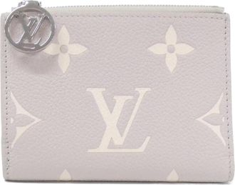Louis Vuitton Bicolor Light Pink Leather Long Wallet (Bi-Fold) (Pre-Owned)