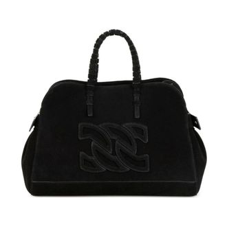 Casadei Tassen, Dames, Zwart, ONE Size, Su&egrave;de, Park Avenue Tote