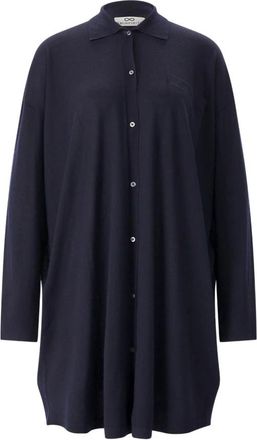 Sminfinity Merino Cardigan - Dames - Shirt Kleedjes - Blauw - XS - Wol - Kleedjes