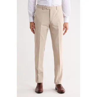Zanetti Trim Fit Pants in Tan at Nordstrom Rack, Size 30 X 32