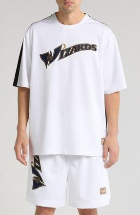 Purple Washington Wizards Mesh T-Shirt in White Multi at Nordstrom Rack, Size Large